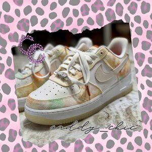 Nike AF 1 Pastel Paisley Size 8.5 NWOB